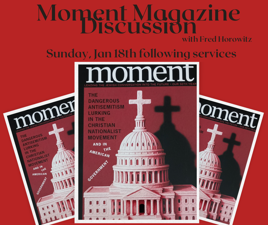Moment Magazine Discussion